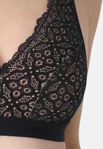 sassa Bustier BH 'HAPPY CHOICE' in Zwart