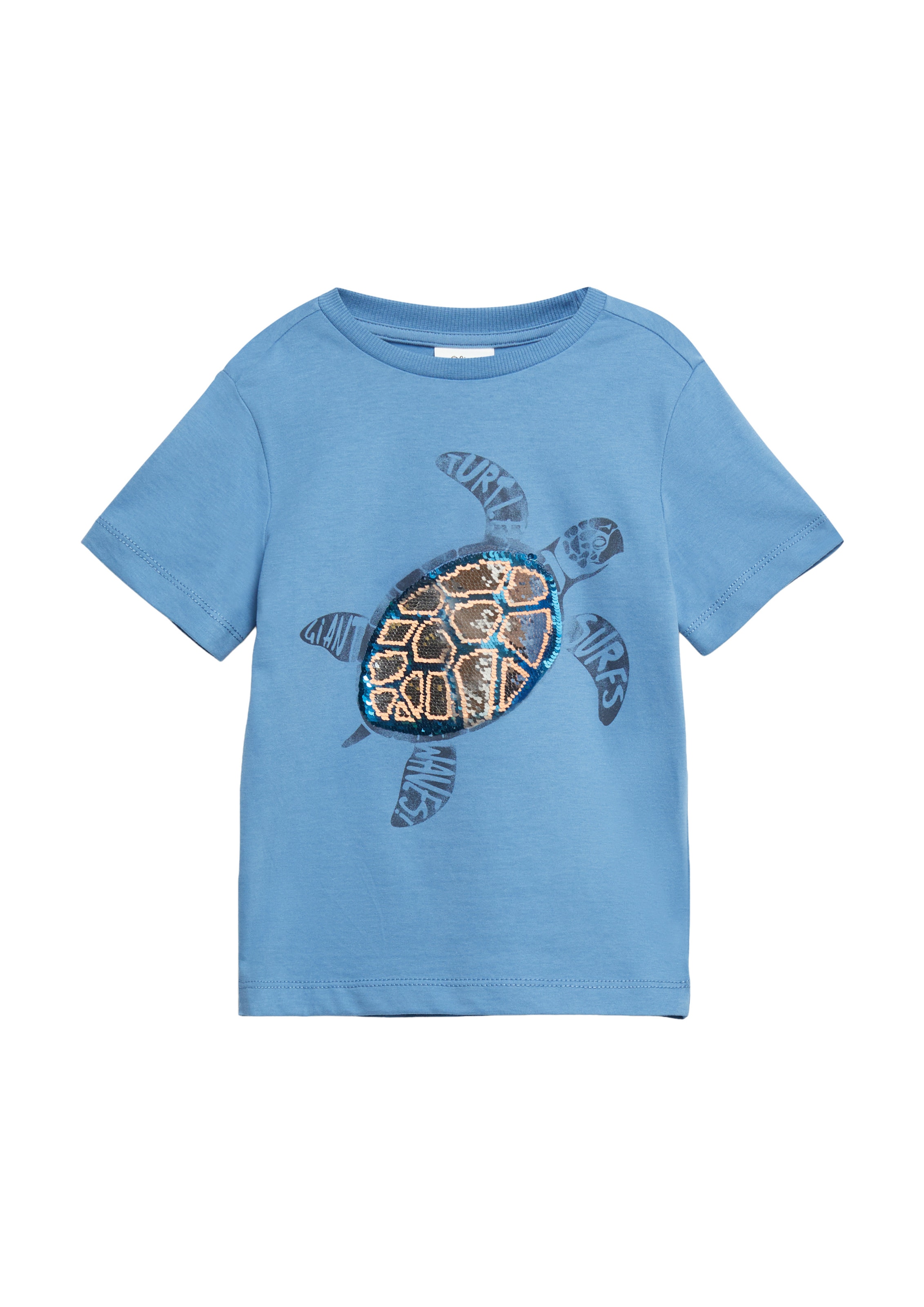 T-Shirt s.Oliver en bleu : devant