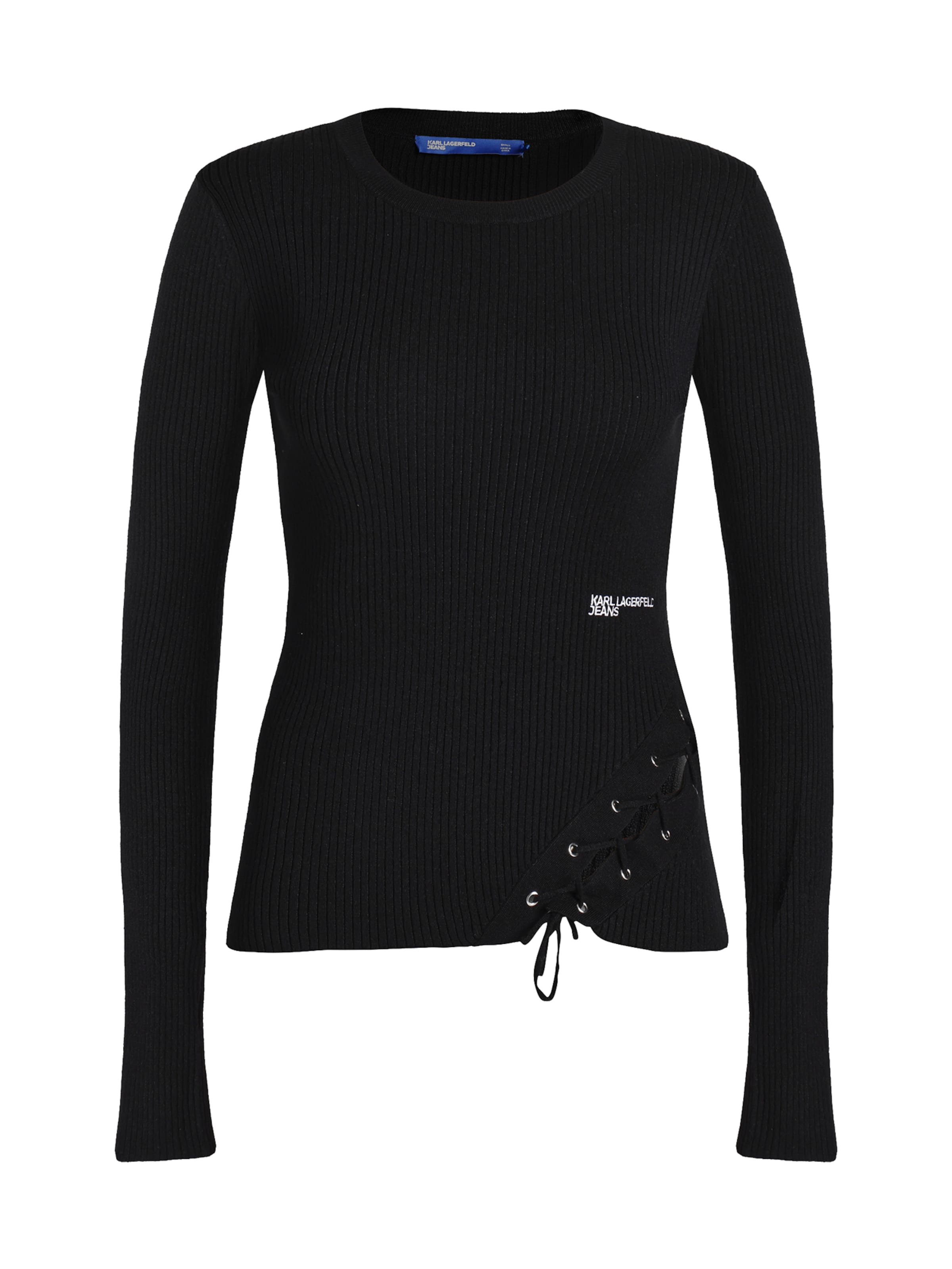 KARL LAGERFELD JEANS Trui in Zwart: voorkant
