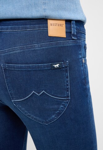 MUSTANG Skinny Jeans 'Quincy' in Blau