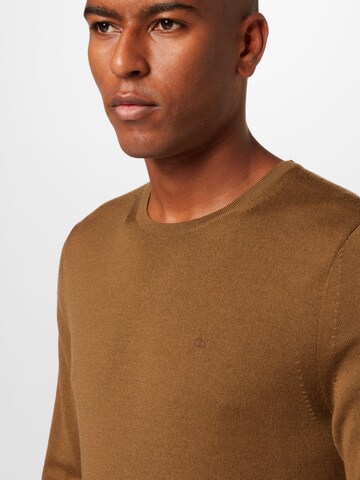 Calvin Klein - Pullover 'Superior' em castanho