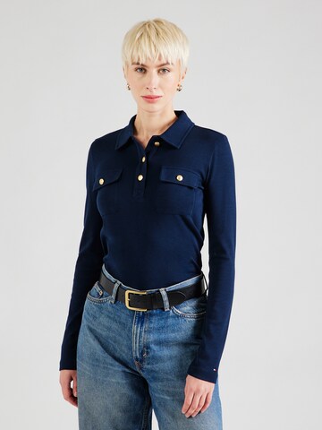 TOMMY HILFIGER Poloshirt in Blau: Vorderseite