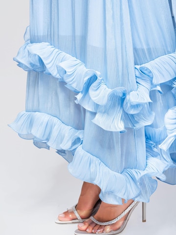 Ombre Abendkleid‌‌‌‌‌‌ in Blau