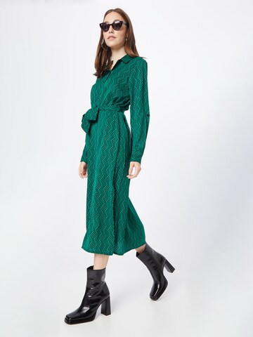 SISTERS POINT - Vestido camisero 'ERON' en verde