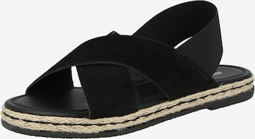 ABOUT YOU - Sandalias 'NADJA' en negro: frente