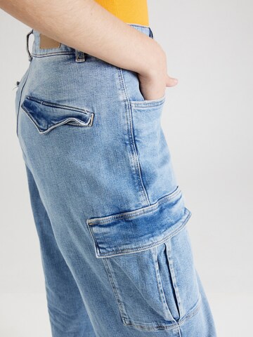 AG Jeans Loose fit Cargo Jeans 'MOON' in Blue