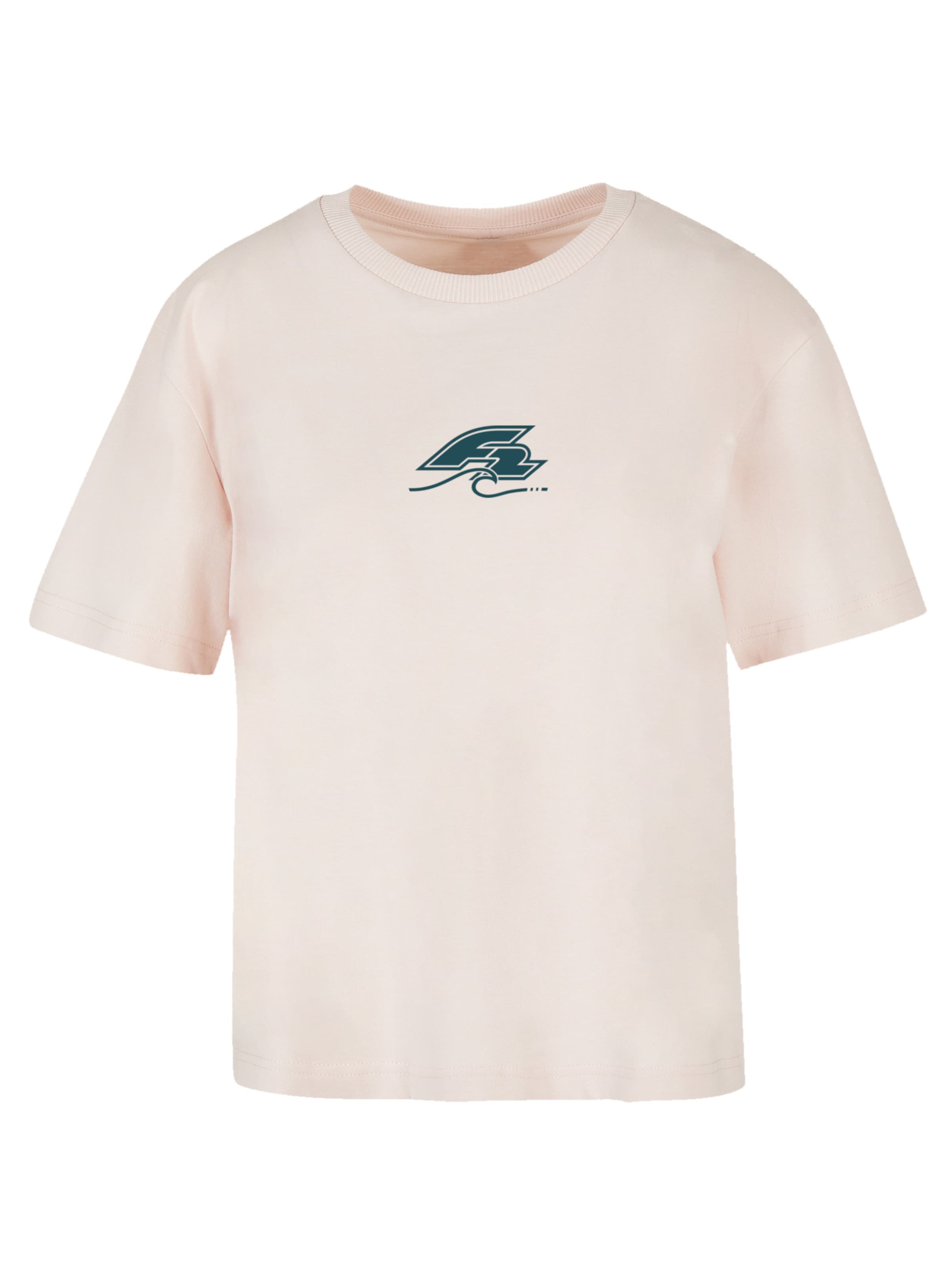 F2 T-Shirt 'Surfers Sunset Sommer Vibes' in Pink: Vorderseite