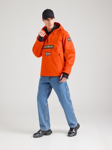 NAPAPIJRI Performance Jacket 'RAINFOREST NEXT' in Orange