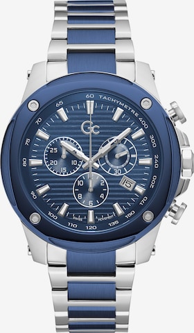 Gc Analog Watch ' Brave ' in Blue: front