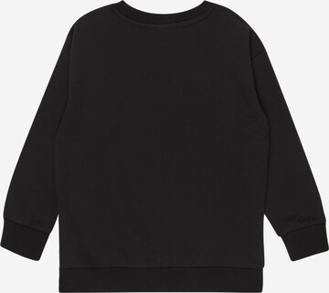 Lindex Sweatshirt 'Hearts' in Black