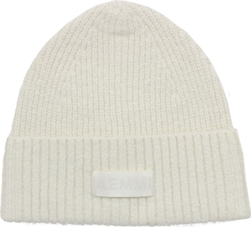 AEMMI Čepice 'MOHAIR AND WOOL BLEND BEANIE' – bílá: přední strana