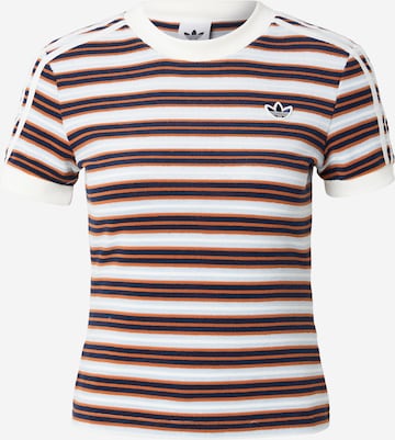 ADIDAS ORIGINALS - Camisa 'Summer Glow' em azul: frente
