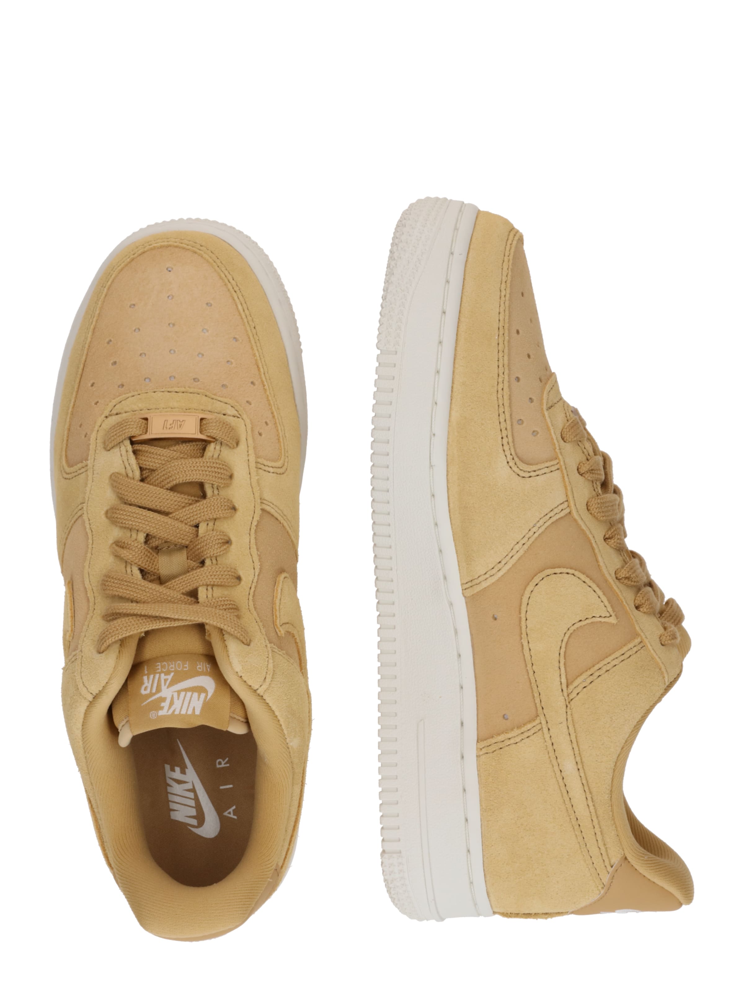 Nike Sportswear Trainers 'AIR FORCE 1' in Yellow