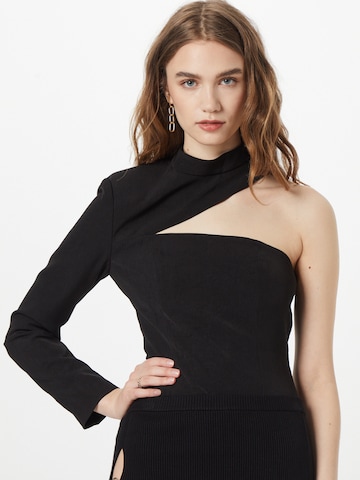 Misspap - Blusa en negro: frente