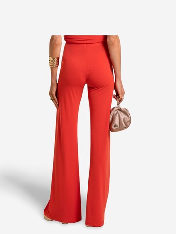 Wide Leg Pantalon THE-ARE en orange