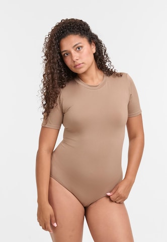 Body Lykkeland Atelier en marron : devant