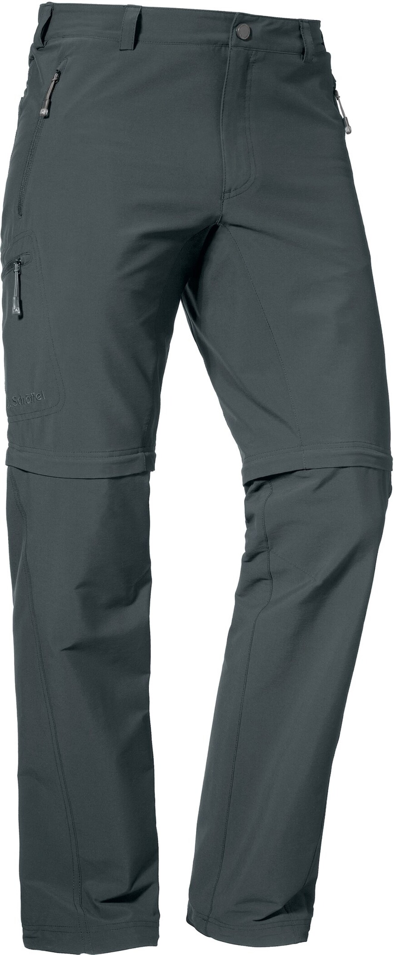 Pantaloni per outdoor Schöffel di colore grigio scuro, Visualizzazione prodotti