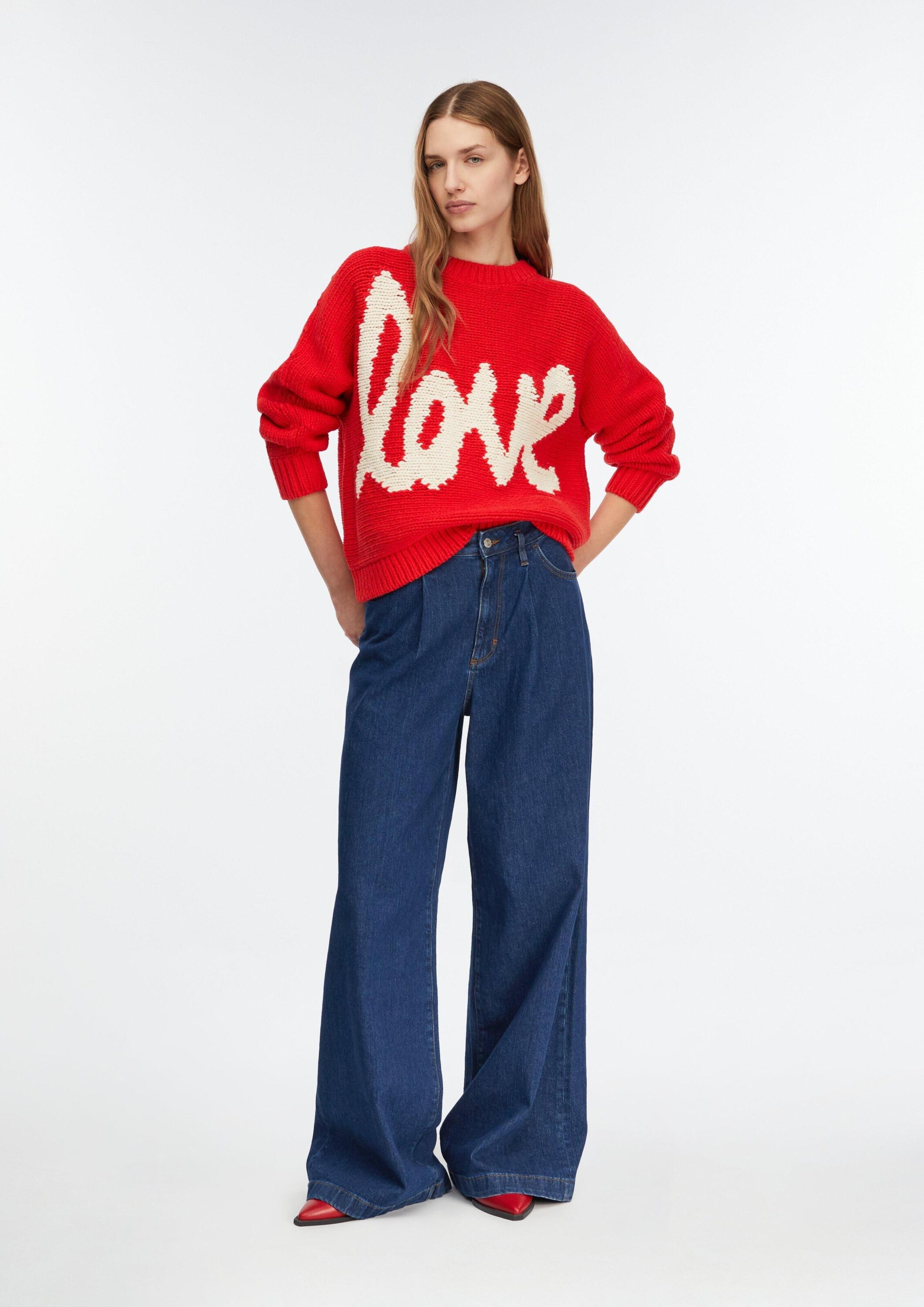COMMA Sweater in Red