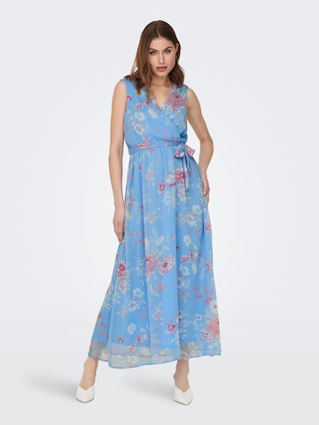 Robe d’été 'Sofia' ONLY en bleu