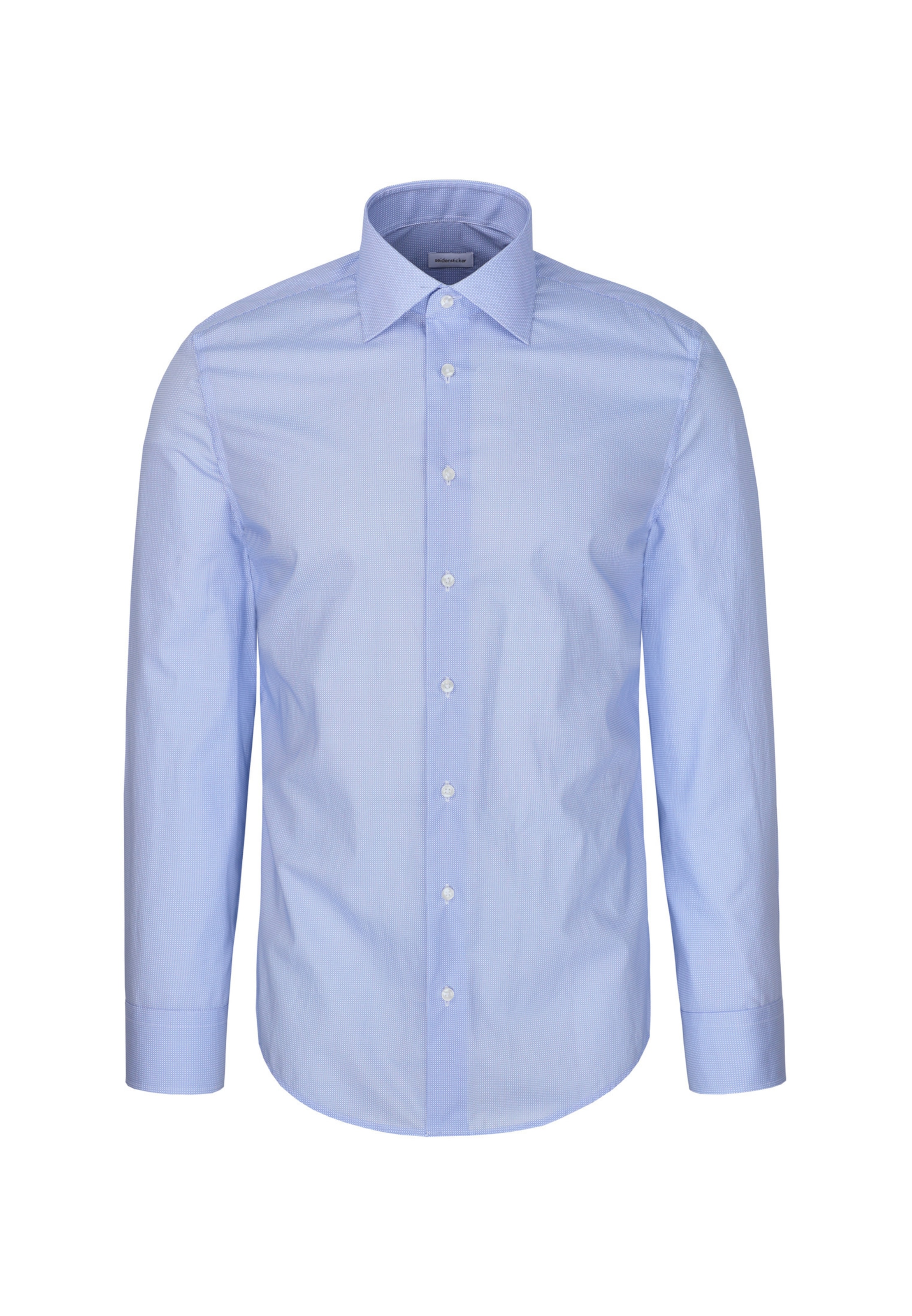 Coupe slim Chemise business SEIDENSTICKER en bleu : devant