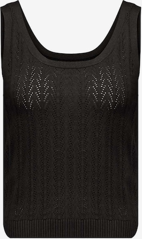 Tops en tricot 'Kishi' Deeluxe en noir : devant