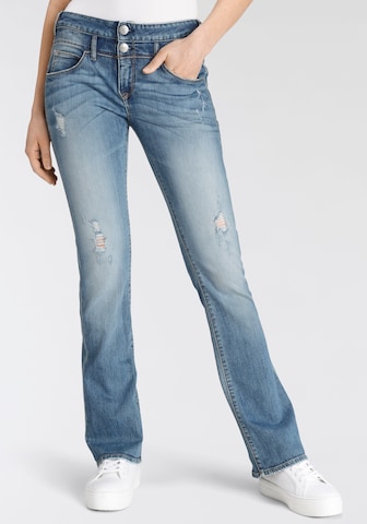 Herrlicher Boot cut Jeans in Blue: front