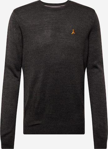 BRAVE SOUL Sweater in Grey: front