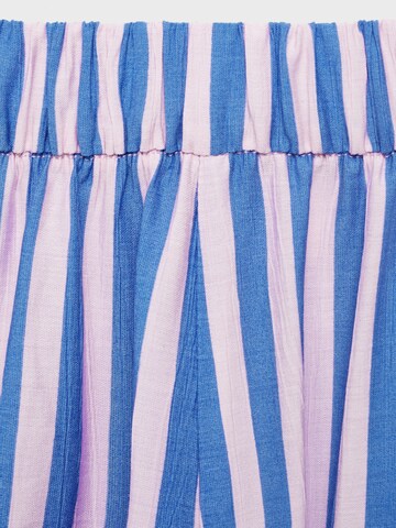 MANGO Loosefit Hose 'MYKONOS' in Blau