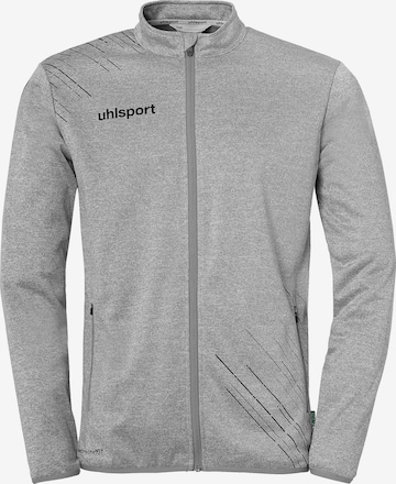 UHLSPORT Training Jacket in Grey: front