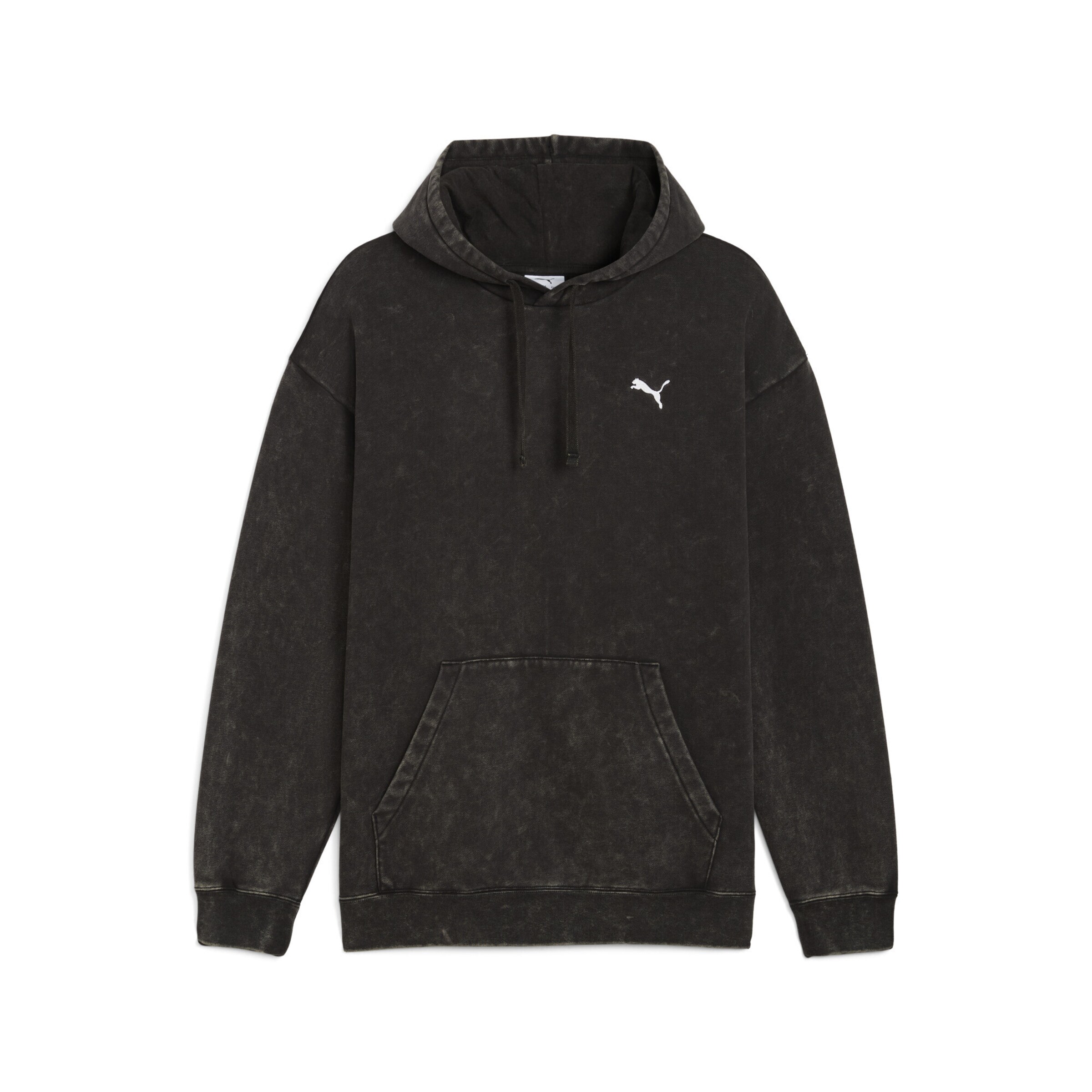 PUMA Sweatshirt 'Essentials Elevated' in Schwarz: Vorderseite