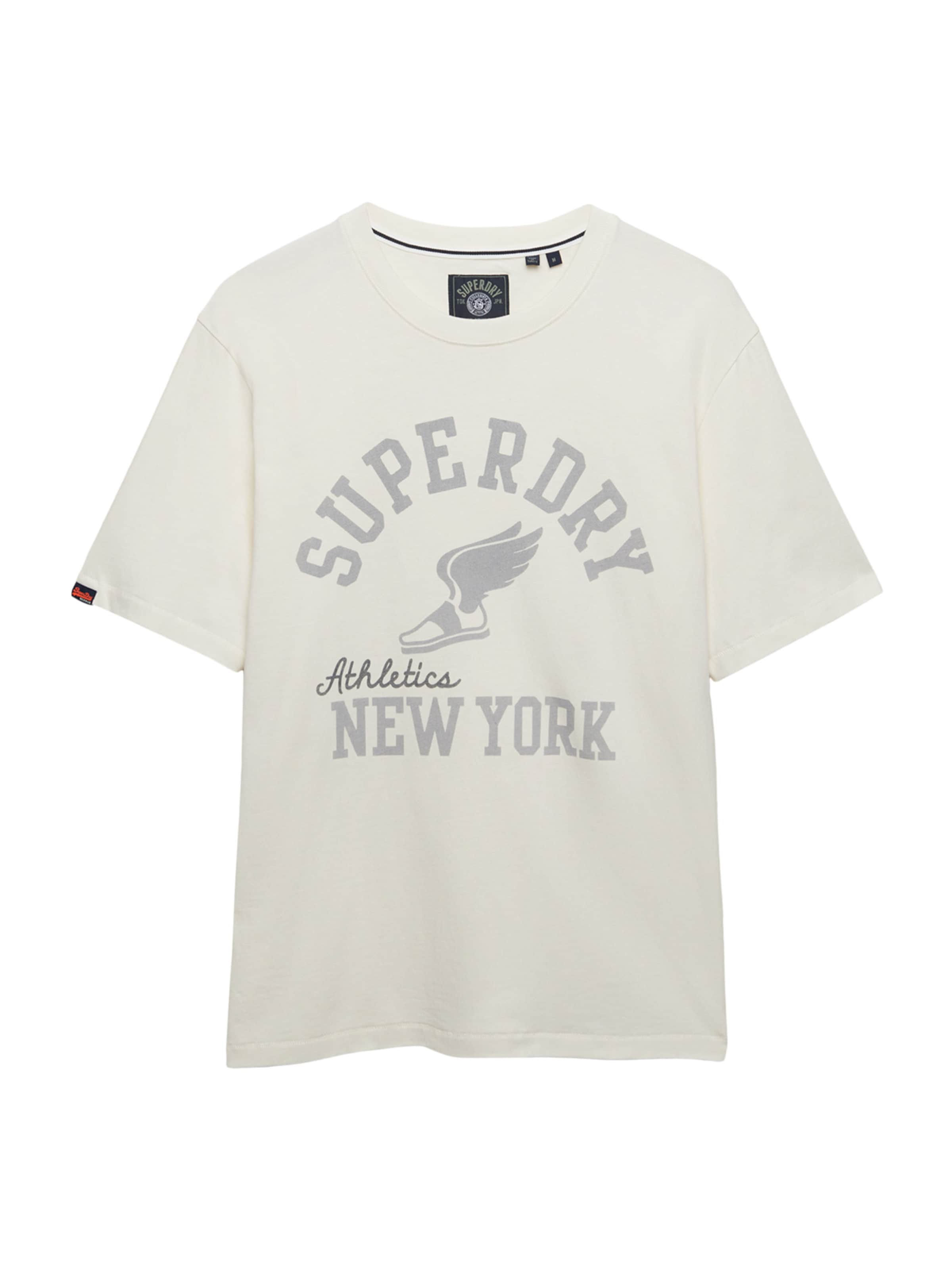 Superdry & Co Μπλουζάκι 'ATH ESS' σε λευκό: μπροστά