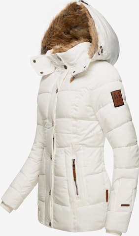 Veste d’hiver 'Nekoo' MARIKOO en blanc