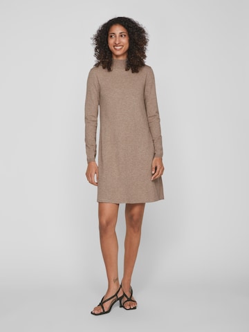 VILA Dress 'Comfy' in Brown