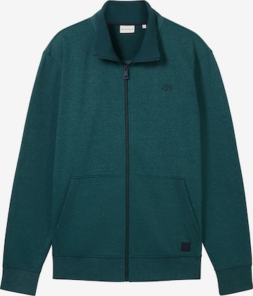 Giacca di felpa di TOM TAILOR in verde: frontale