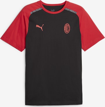 PUMA Performance Shirt 'AC Milan' in Black: front