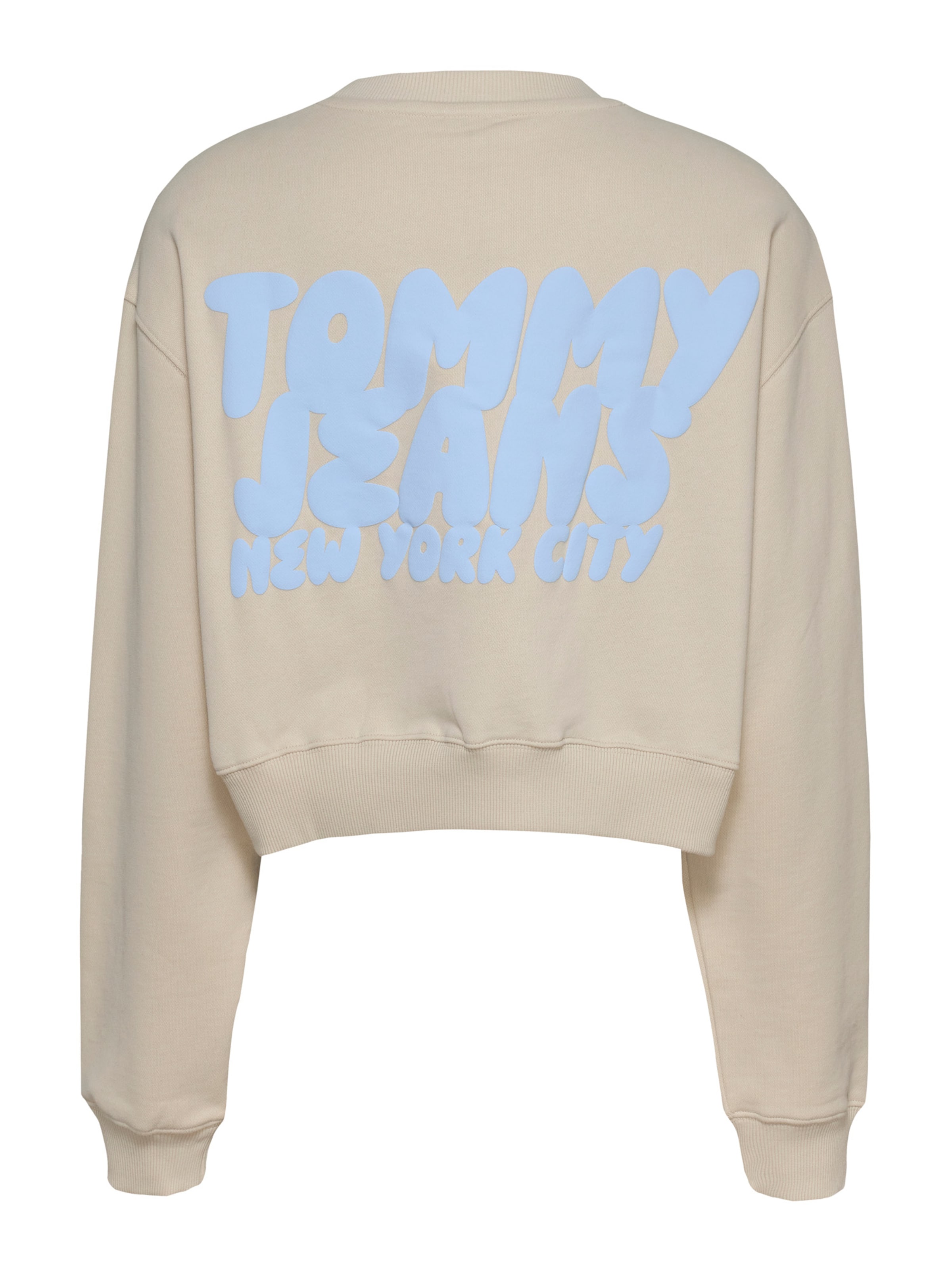 Tommy Jeans Свитшот в Бежевый: сзади