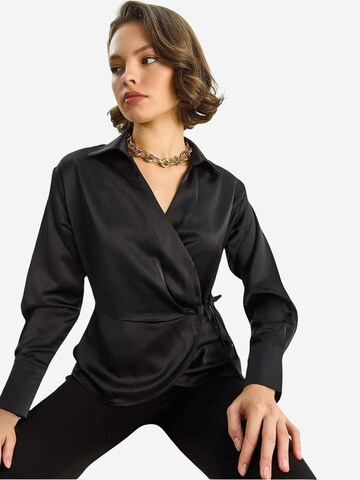 Chemisier Bianco Lucci en noir