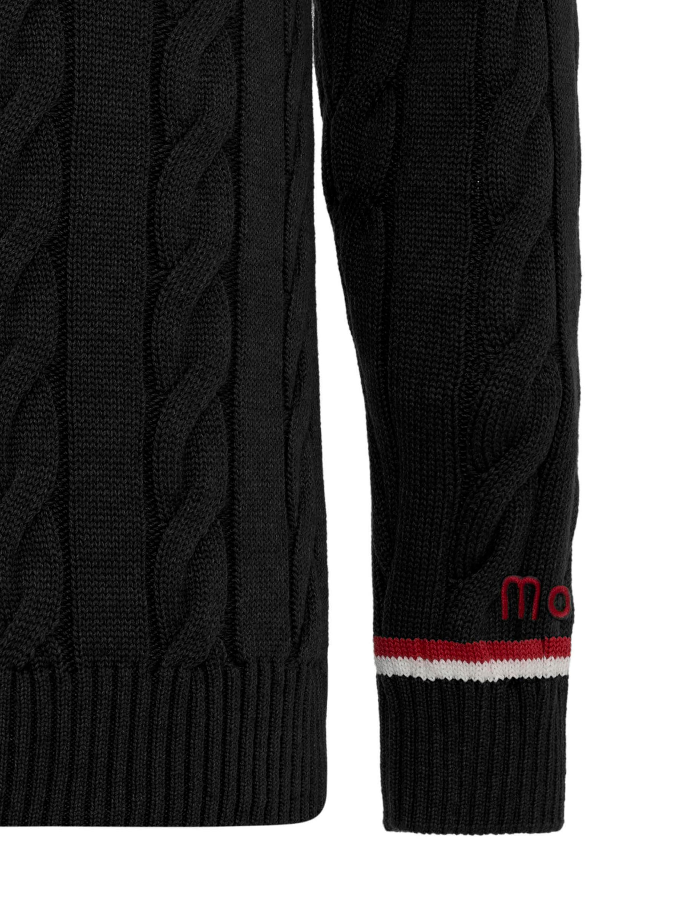 Moxx Paris Pletena jopa | črna barva