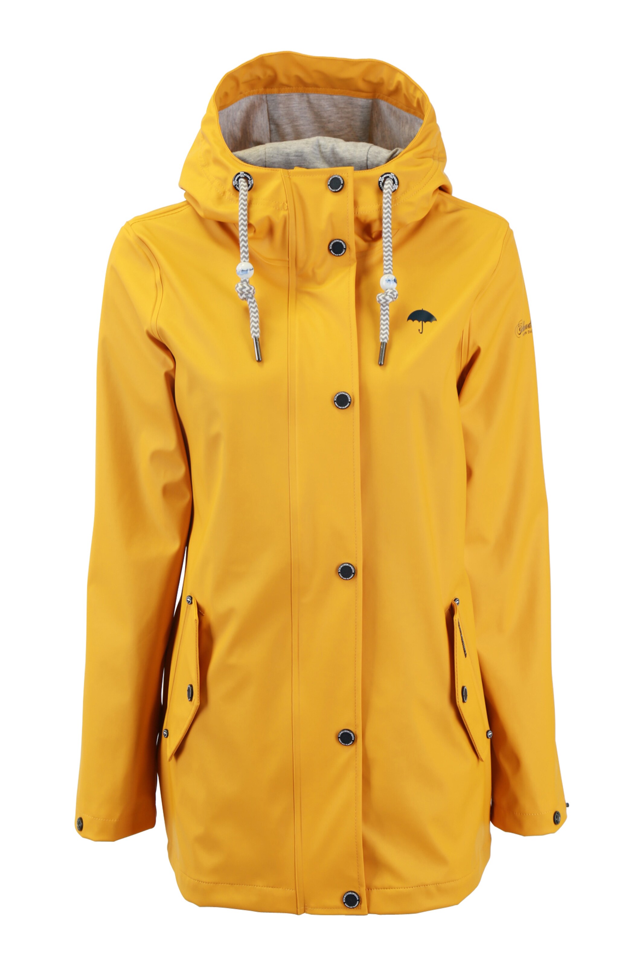 Schmuddelwedda Функционално яке в жълто: отпред