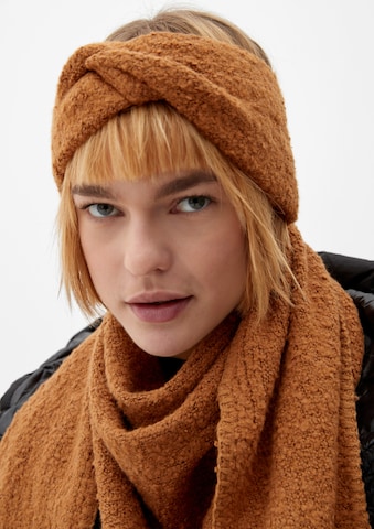 Bandeau s.Oliver en marron : devant