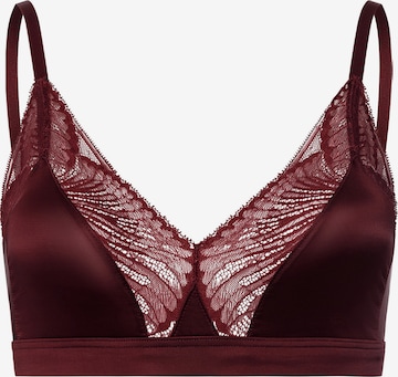 Invisible Soutien-gorge 'Lilith' Hanro en rouge : devant