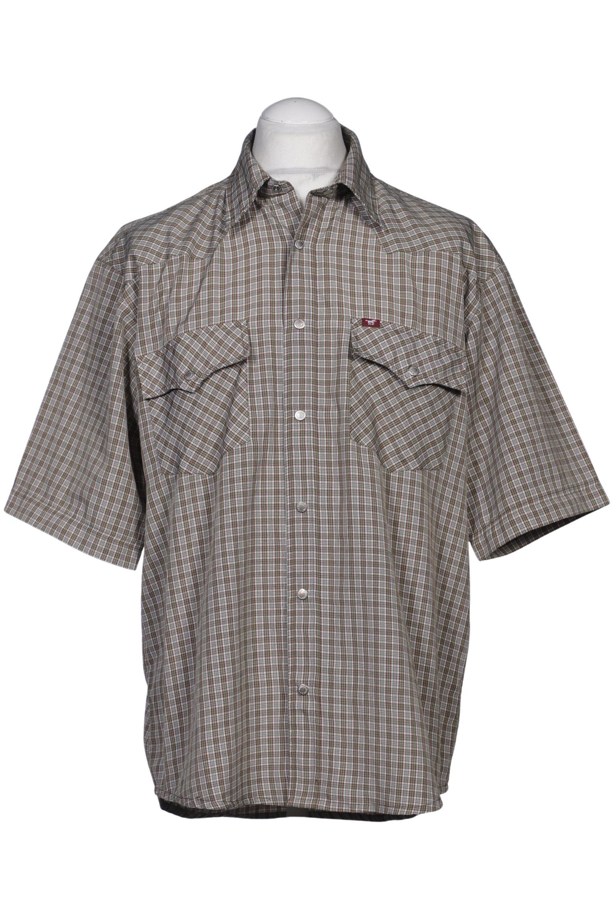 MUSTANG Hemd L in Beige: Vorderseite