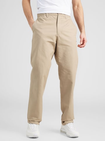 Nike Sportswear Regular Chino in Groen: voorkant