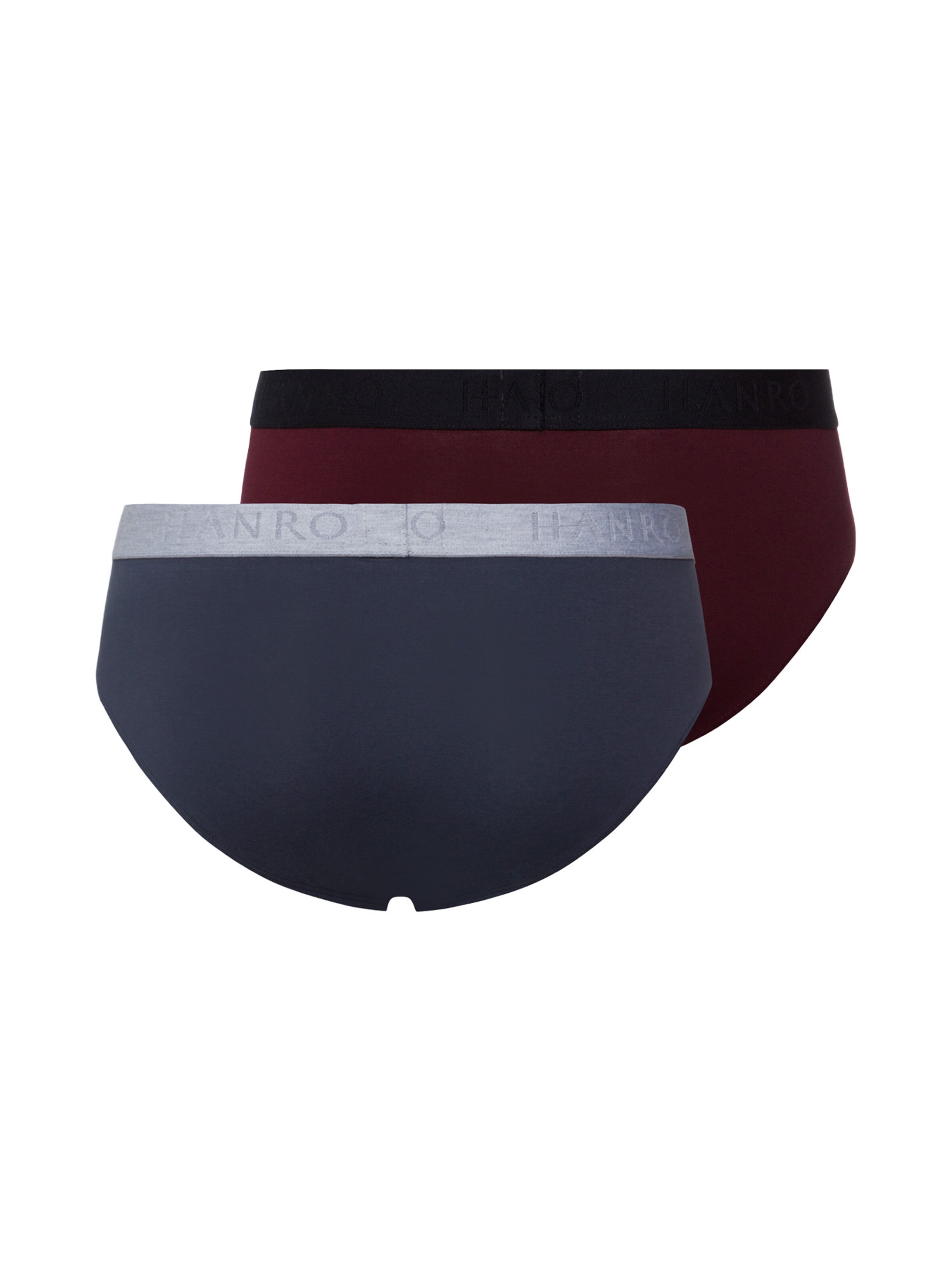 Hanro - Cueca ' Cotton Essentials ' em vermelho