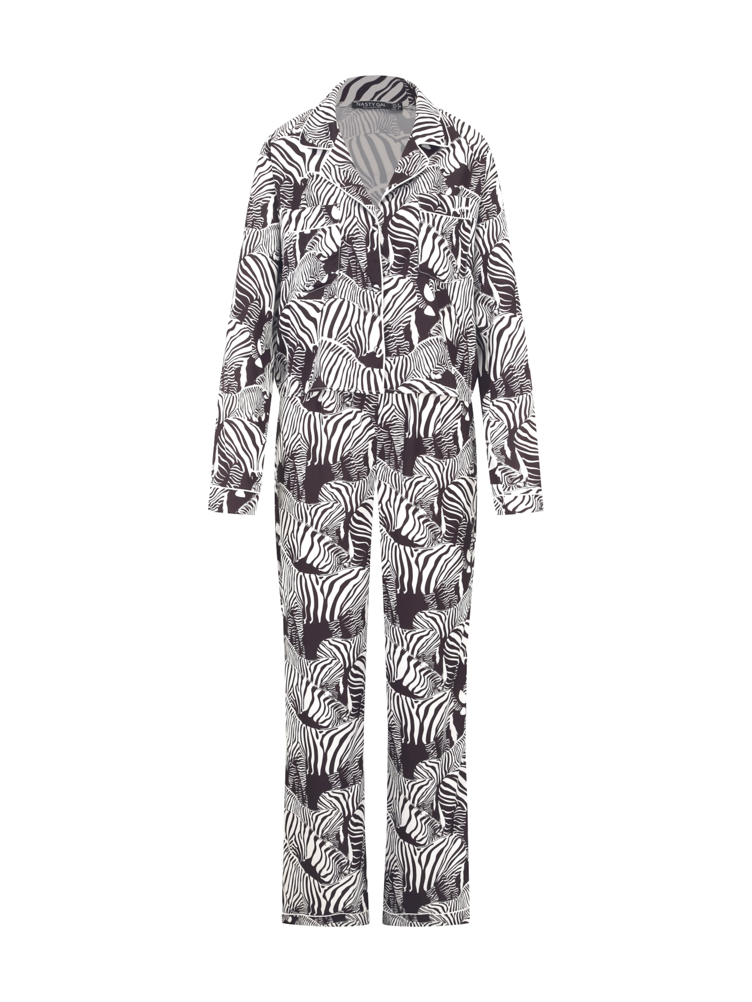 Nasty Gal Pyjamas i svart: framsida