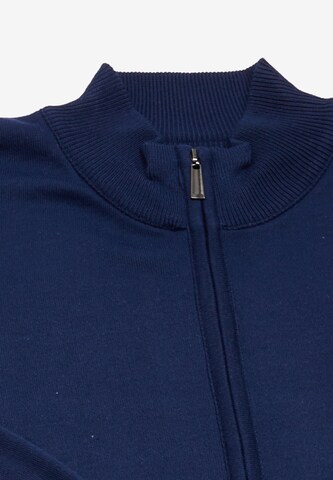 IPARO Knit Cardigan in Blue