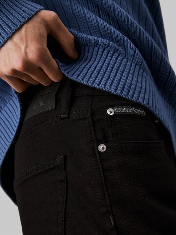 Calvin Klein Jeans Regularen Kavbojke | črna barva