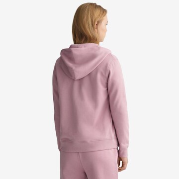 GANT Zip-Up Hoodie in Purple