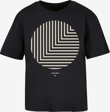 F4NT4STIC T-Shirt 'Geometrics' in Schwarz: predná strana