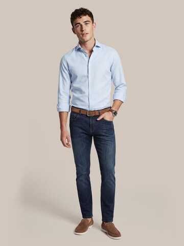 Steppin' out Regular fit Overhemd in Blauw